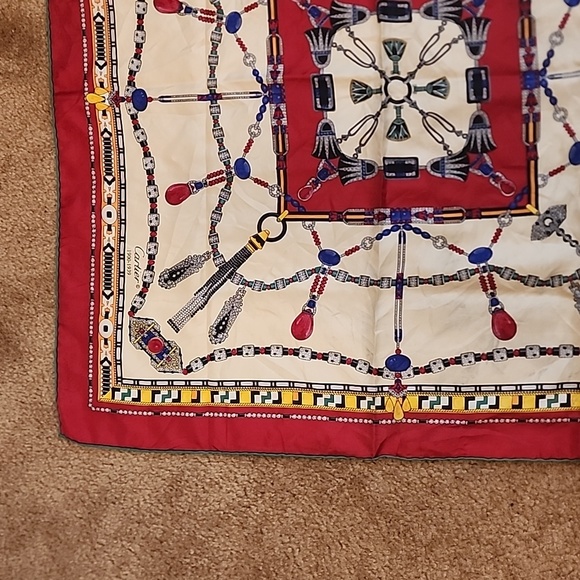 Cartier Silk Scarf - Picture 7 of 16
